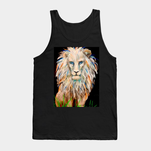 Noble Lion Tank Top by RAE DOVE